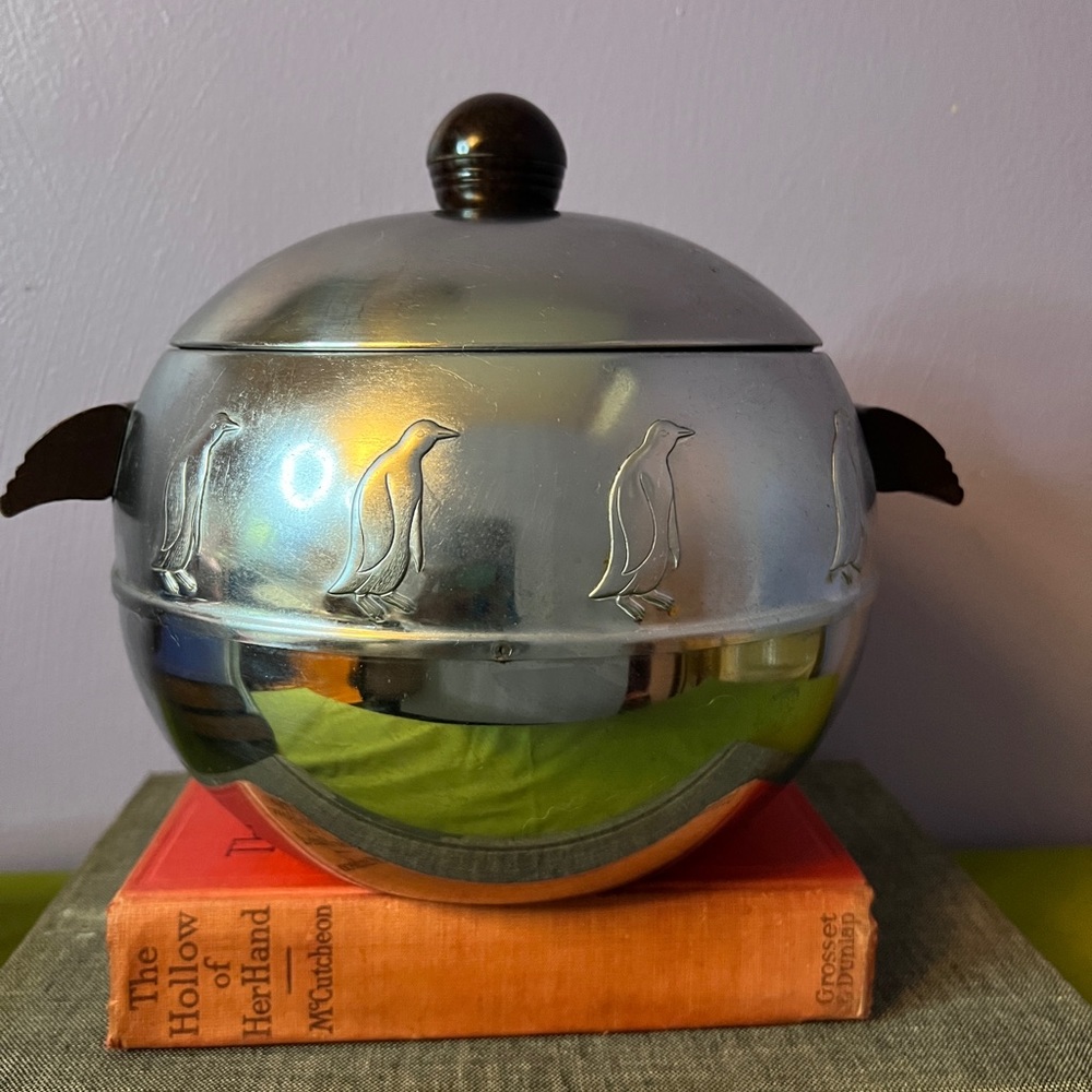 MCM West Bend Penguin Ice Bucket